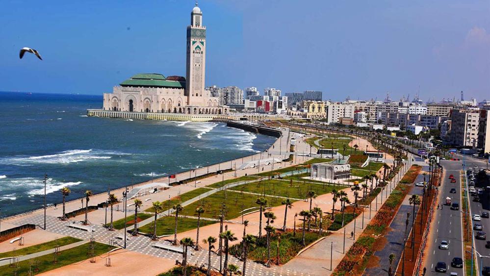 Appartement Casablanca Vue Sur Mer Esterno foto